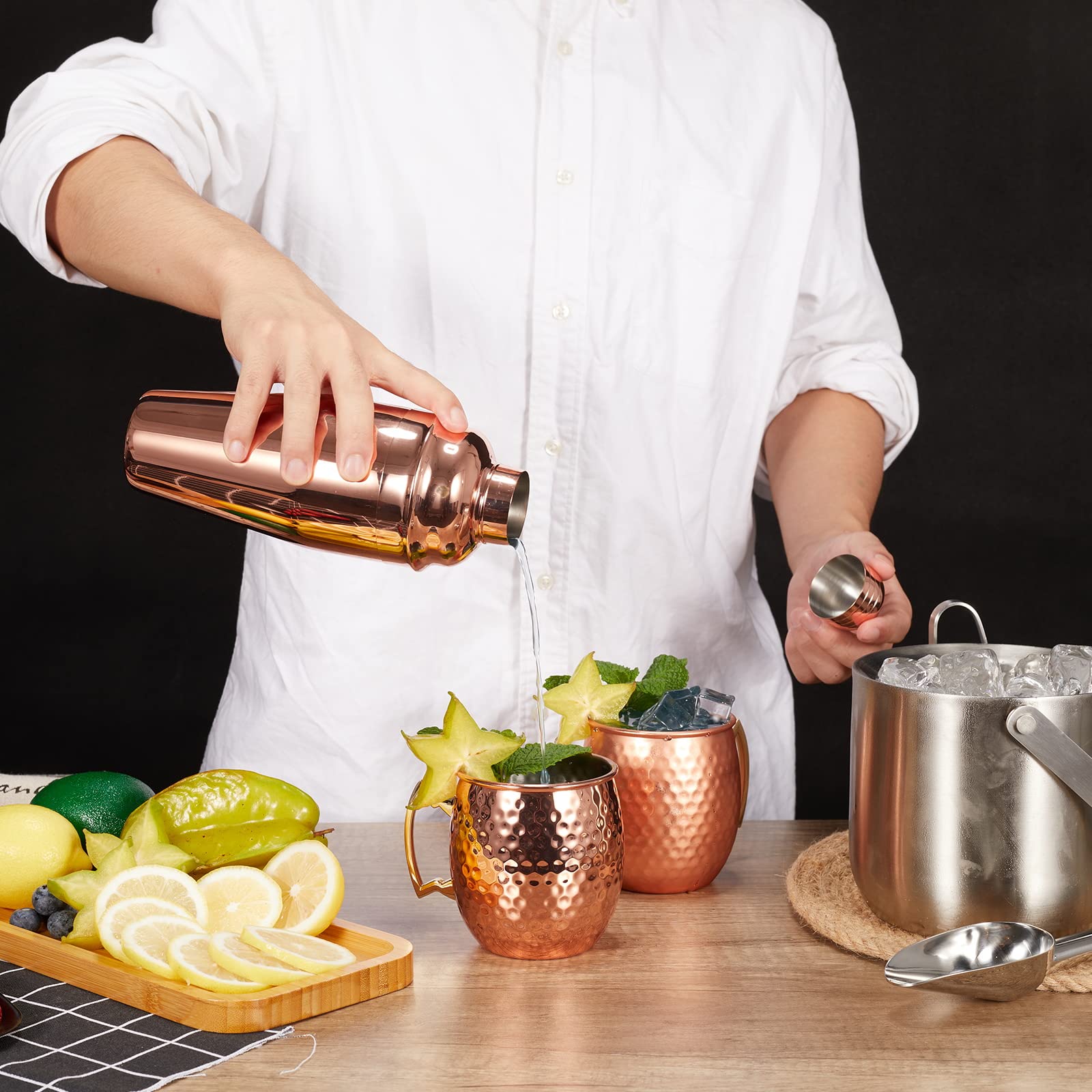 TABLEWARE MELODY: presentación para home bar, ideal para cenas informales.