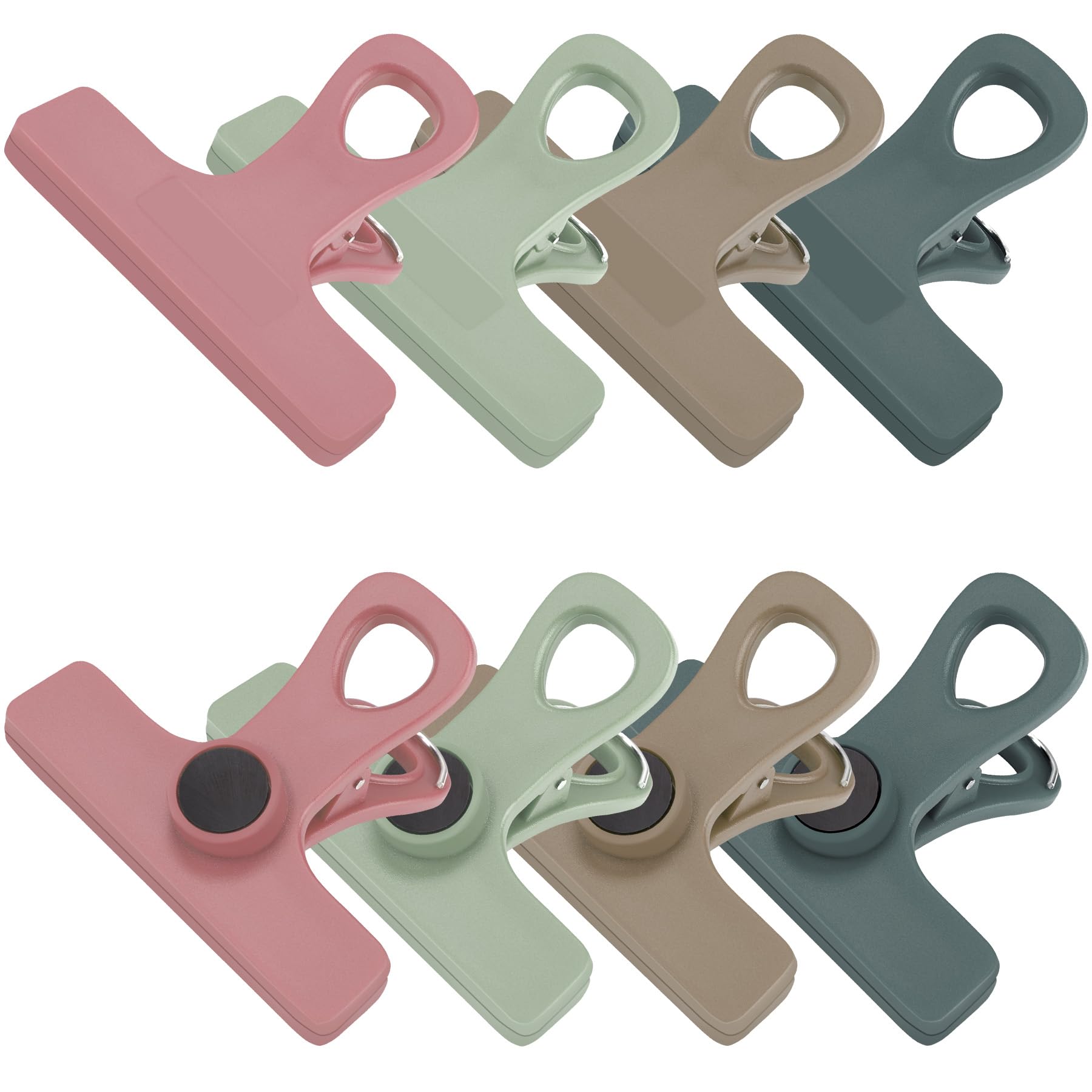 TACGEA clip imantado para bolsas con cierre hermético para conservar alimentos.