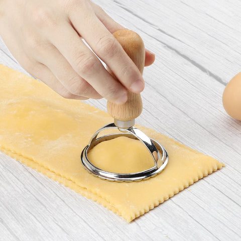 TACGEA cortador ravioli en forma de corazón para ravioles creativos.