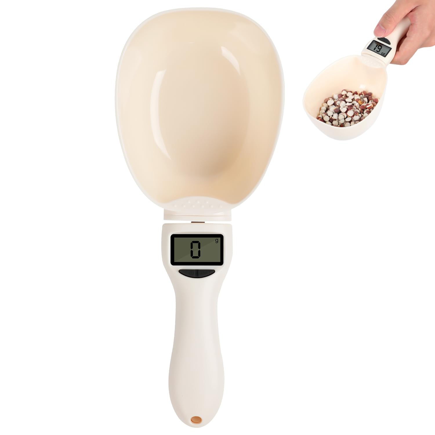 Taduno cuchara medidora digital con pantalla LCD para lecturas precisas en cocina