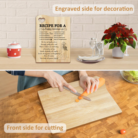 Taesun bandeja decorativa de madera para servir postres y frutas