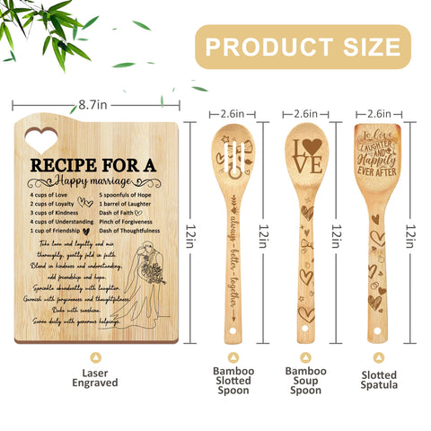 Taesun set de utensilios de madera, perfecto para cocinar y presentar