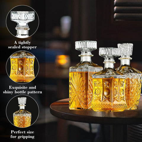 Taeyonk decantador cristal premium claridad y brillo para la barra