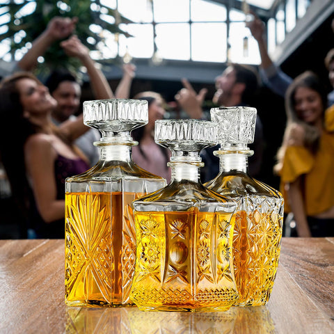 Taeyonk regalo para hombres decantador de whisky para sorprender