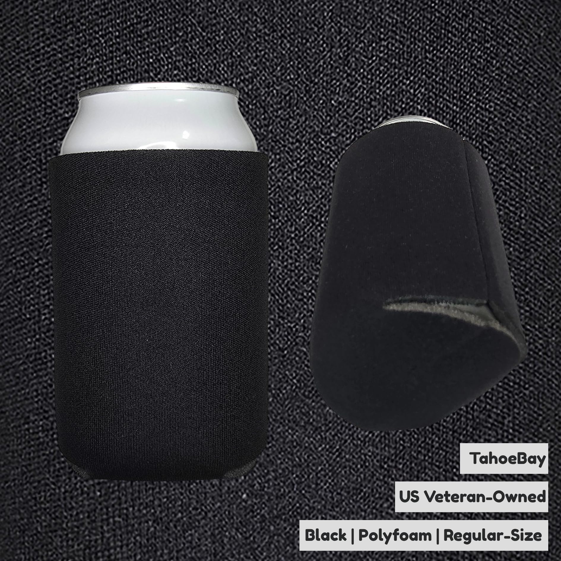 TahoeBay fundas de colores brillantes para latas, ideales para personalización