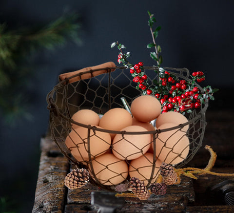 TAIANLE cesta decorativa para eventos que añade encanto rústico