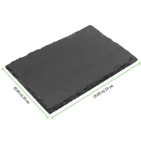 TAICHEUT pizarra negra 23x15 cm ideal para sushi y bocadillos en mesa