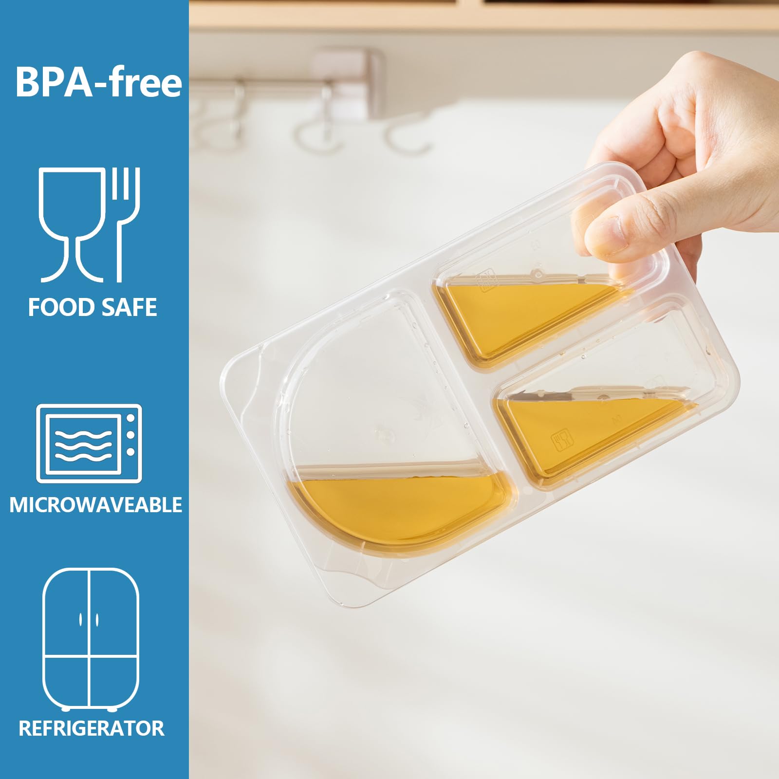 Diseño transparente de Taihuimy para identificar alimentos fácilmente