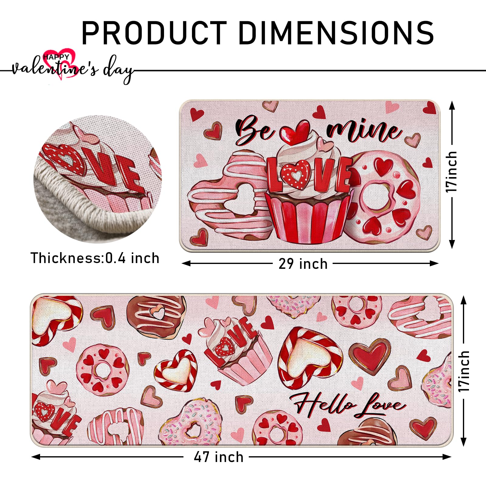 Tailus alfombra chocolate rosa; protege suelos y aporta ambiente romántico.