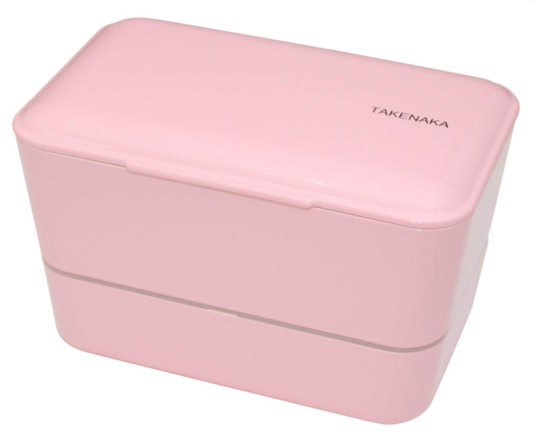 TAKENAKA Bento Bite Dual: tapa abierta muestra su diseño compacto para el almuerzo
