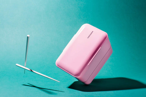 TAKENAKA Bento Bite Dual: ideal para almuerzo diario con estilo japonés práctico