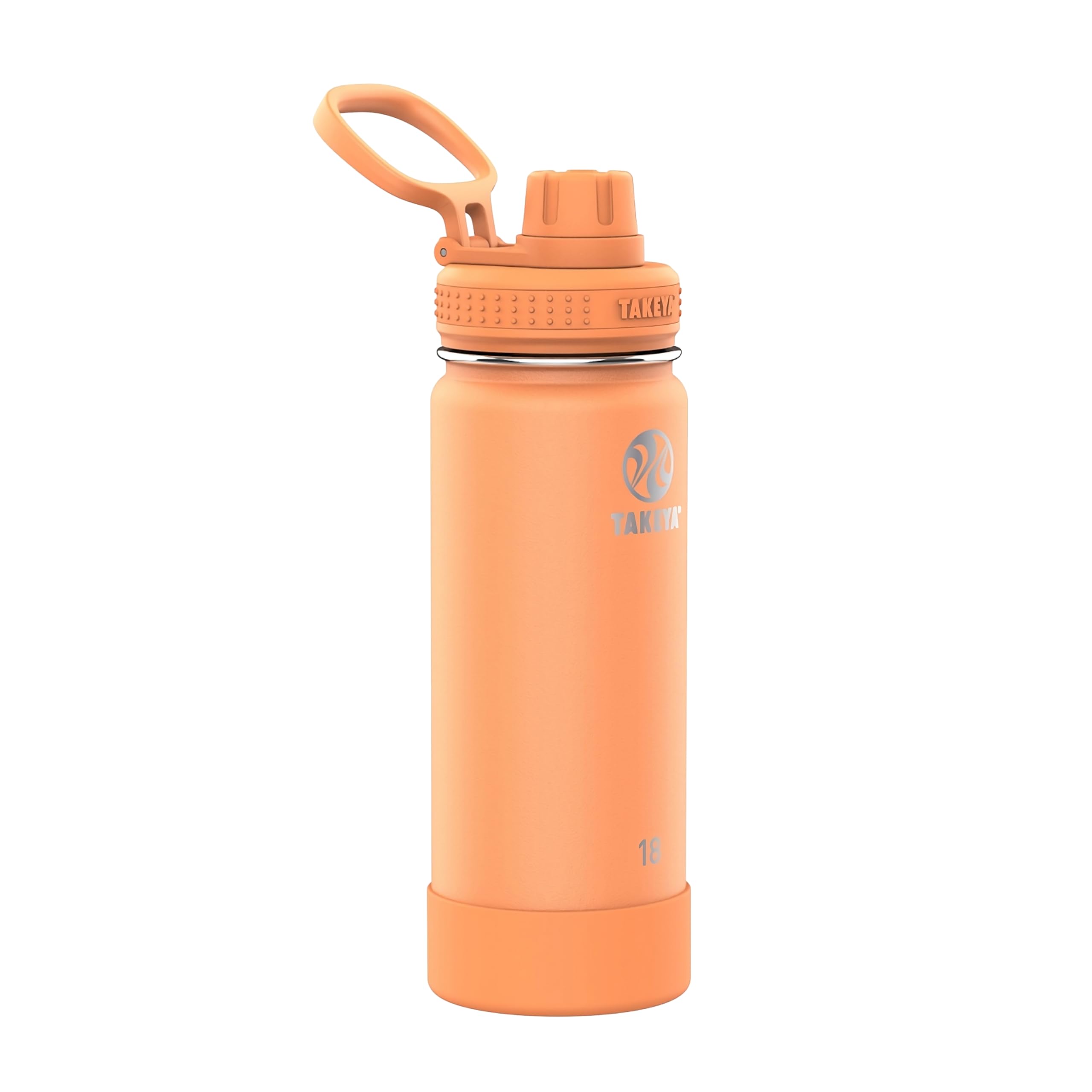 Takeya Actives: botella de acero inoxidable con aislamiento doble para bebidas frías en viajes.