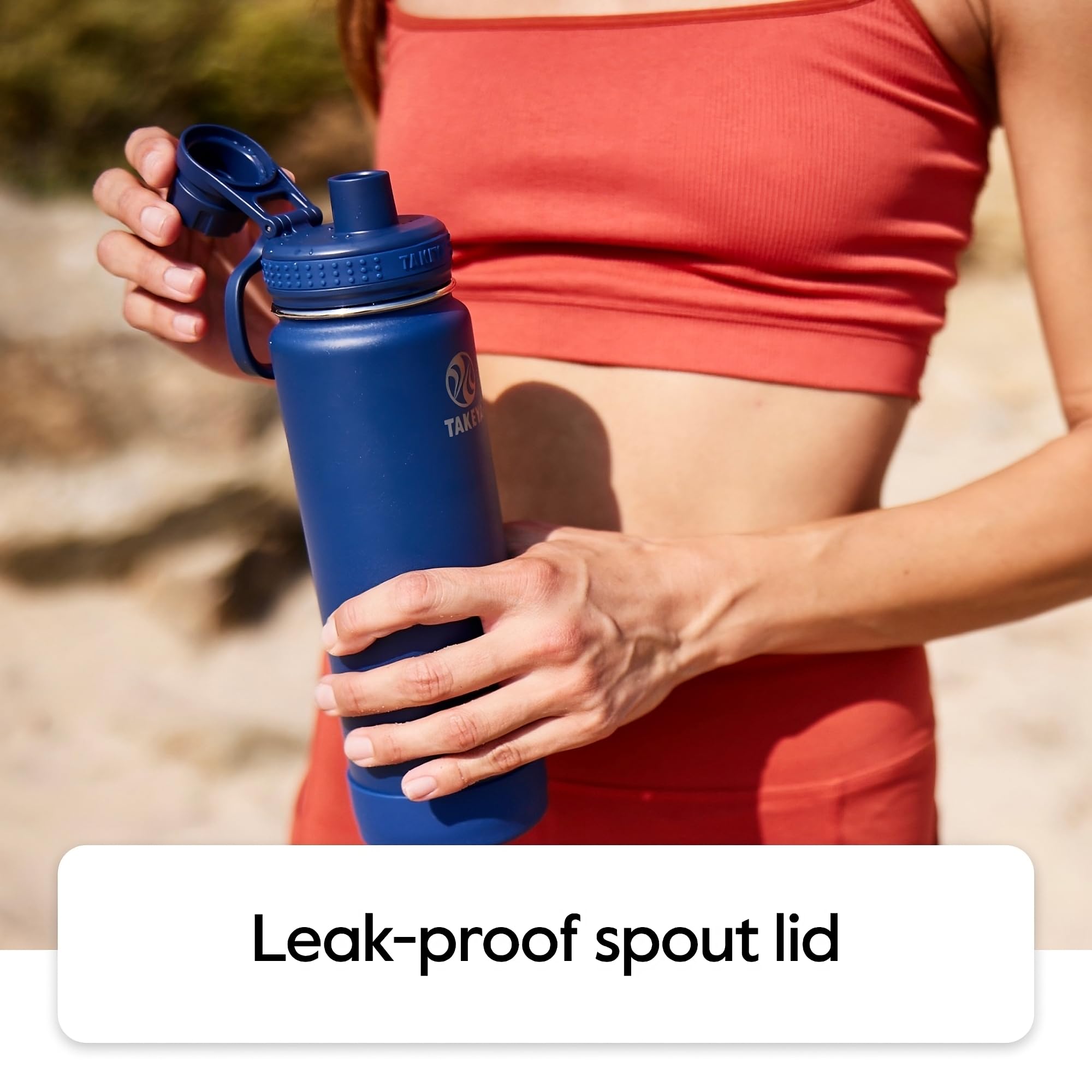 Takeya Actives, apta para lavavajillas para limpieza rápida.