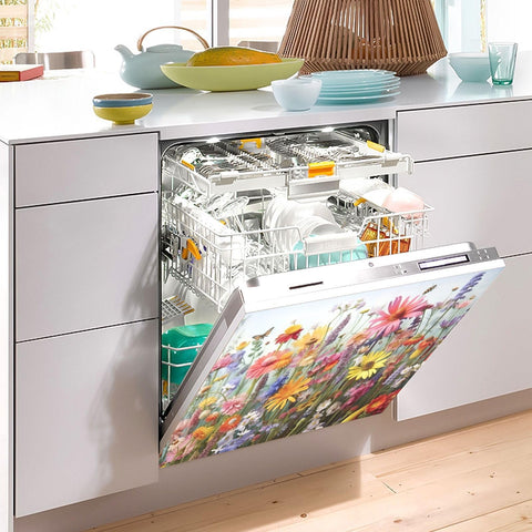 Decoración magnética para nevera y lavadora, transforma la cocina con estilo.