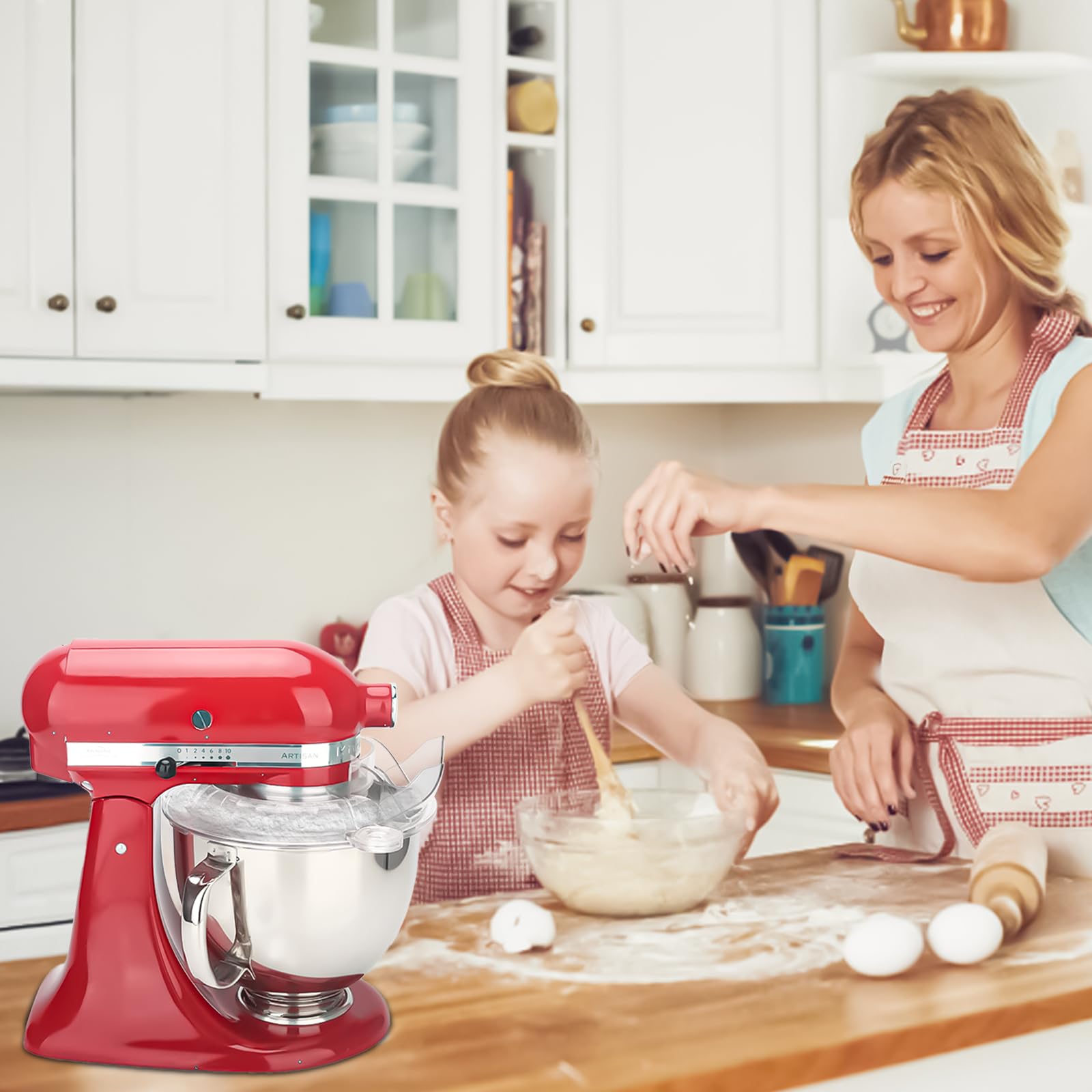 Taladad sistema de uso cerrado para almacenamiento entre usos en KitchenAid.