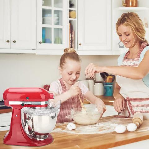 Taladad sistema de uso cerrado para almacenamiento entre usos en KitchenAid.