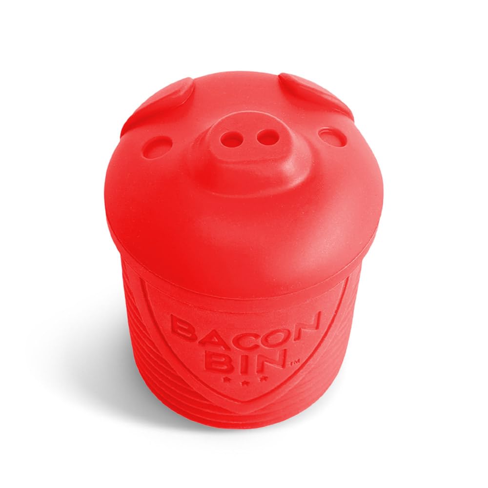Talisman Designs contenedor grasa tocino con filtrador removible para separar trozos.