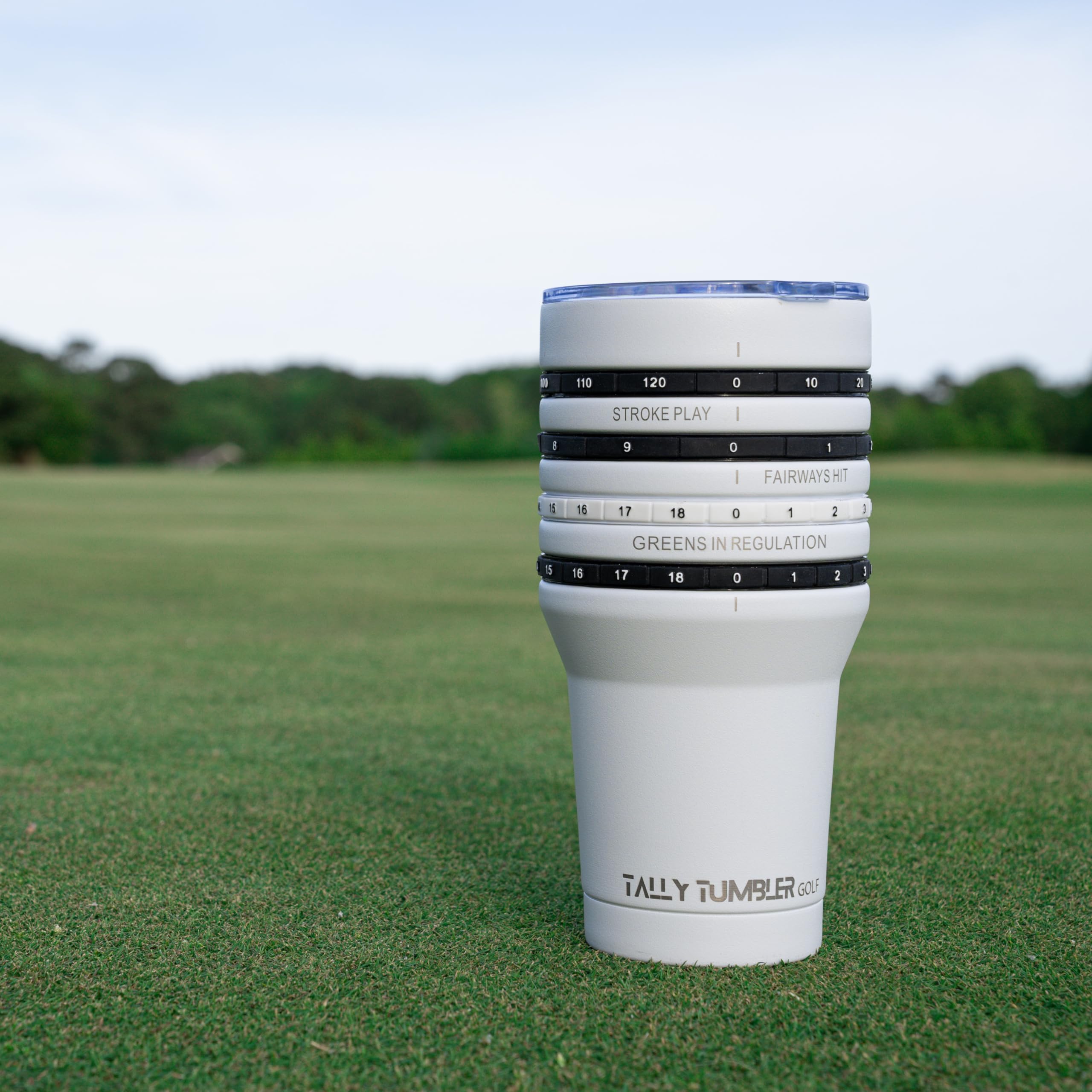 Tally Tumbler en acero inoxidable 18-8, acabado duradero