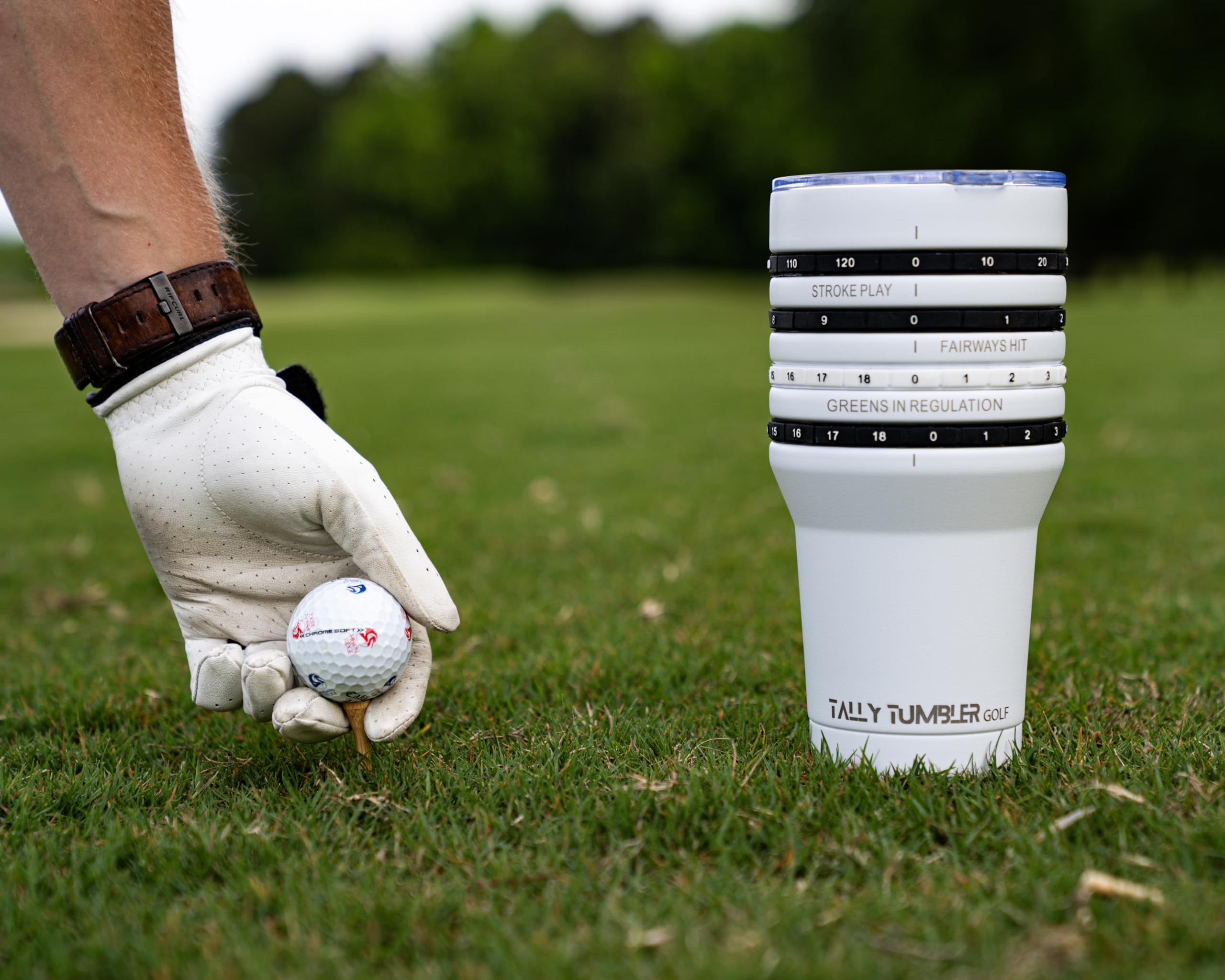 Tally Tumbler sin sudor para manos secas durante el juego