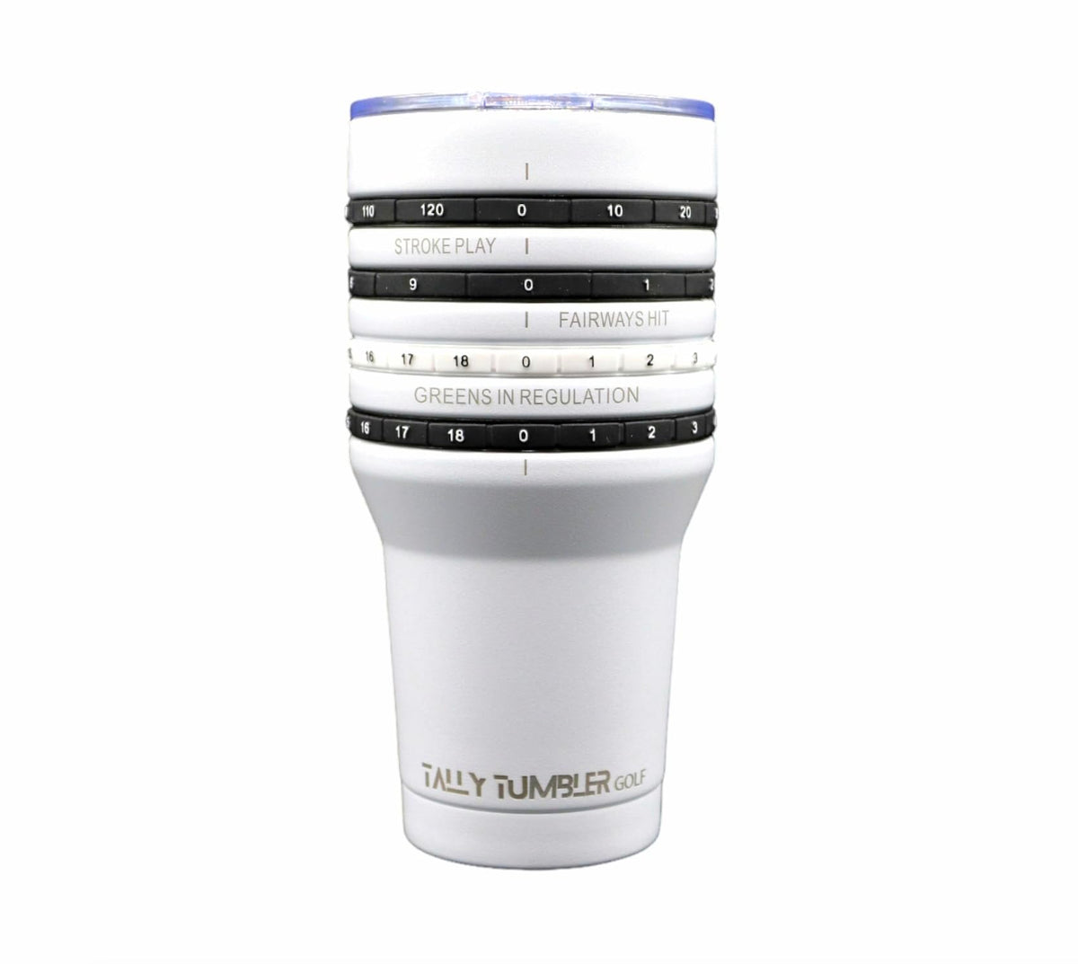 Tally Tumbler con tapa sellada para evitar derrames en el campo de golf