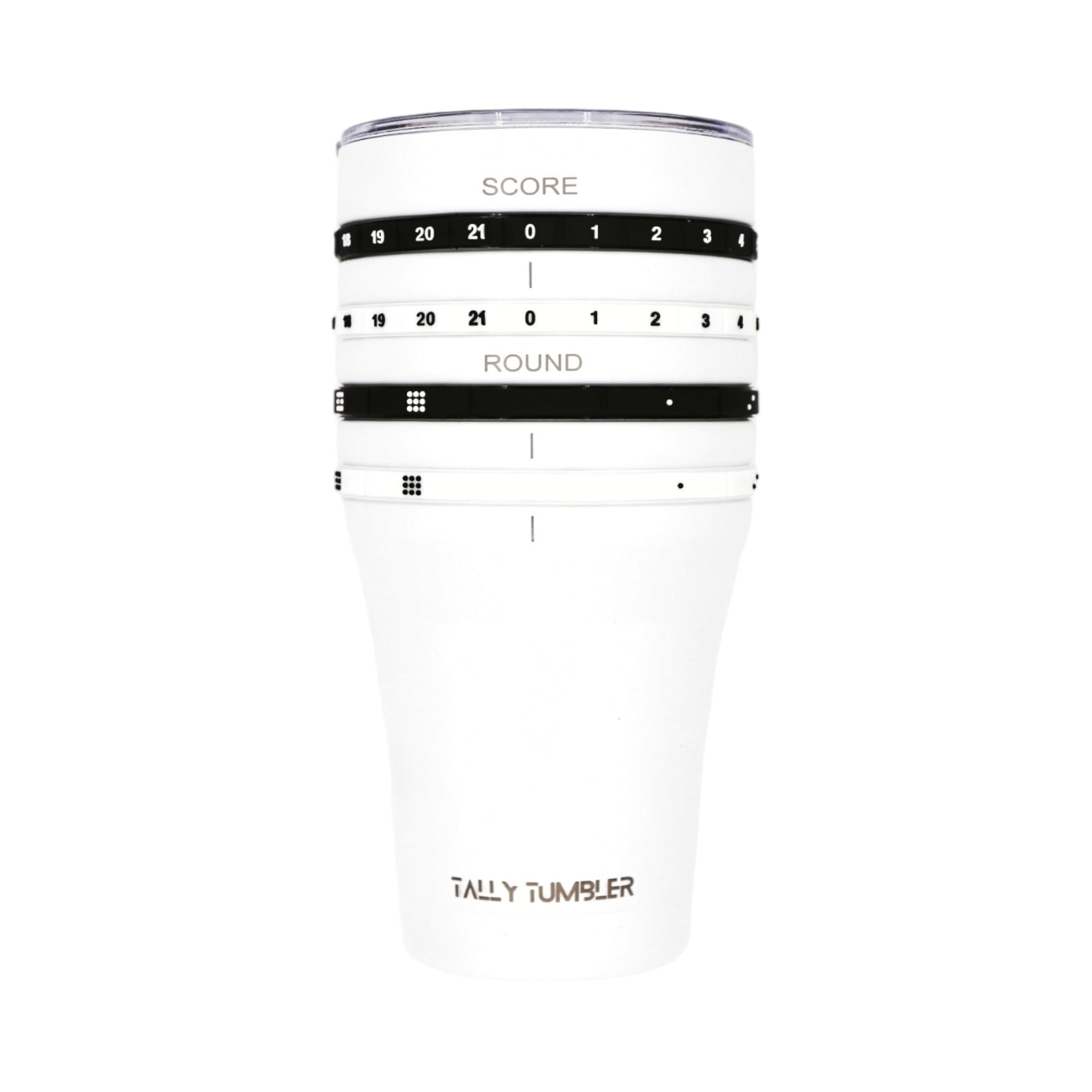 Tally Tumbler con juego de campo Frisbee, perfecto para entretenimiento al aire libre.