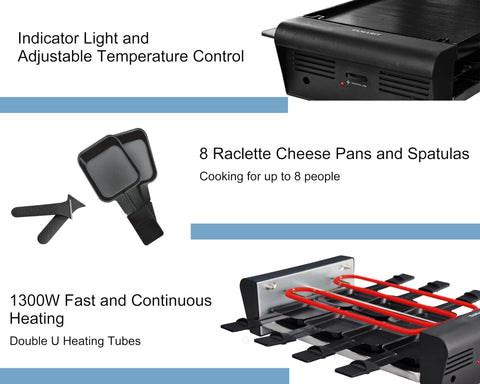 TAMARIT Raclette: plato desmontable para limpieza rápida.