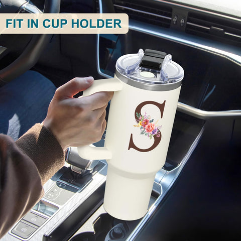 TAMUNBEE tumbler 40oz regalo personalizado, ideal para mamá o amiga.