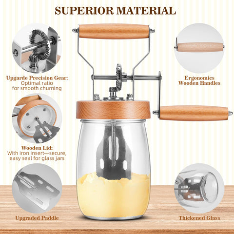 Tanedar frasco de vidrio de 35oz, ideal almacenamiento