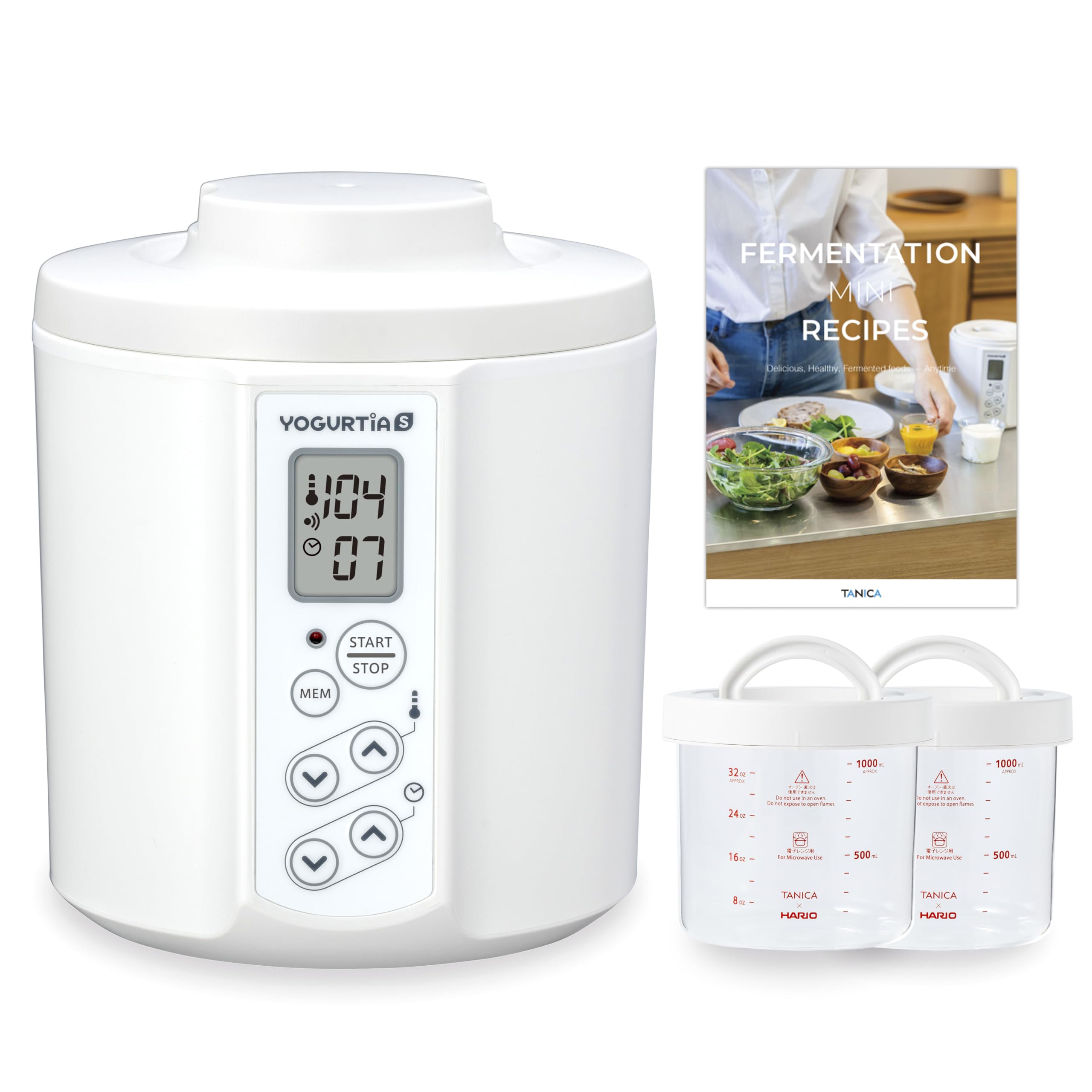 TANICA Yogurtia unidad principal, diseño compacto para yogur en casa
