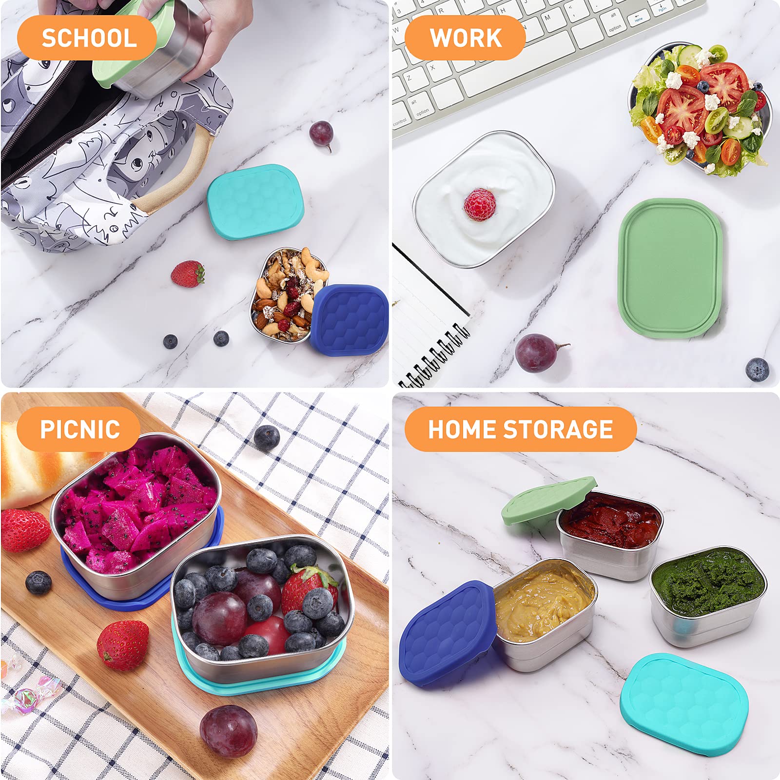 Tanjiae usos versátiles para meriendas, salsas y purés de niños.