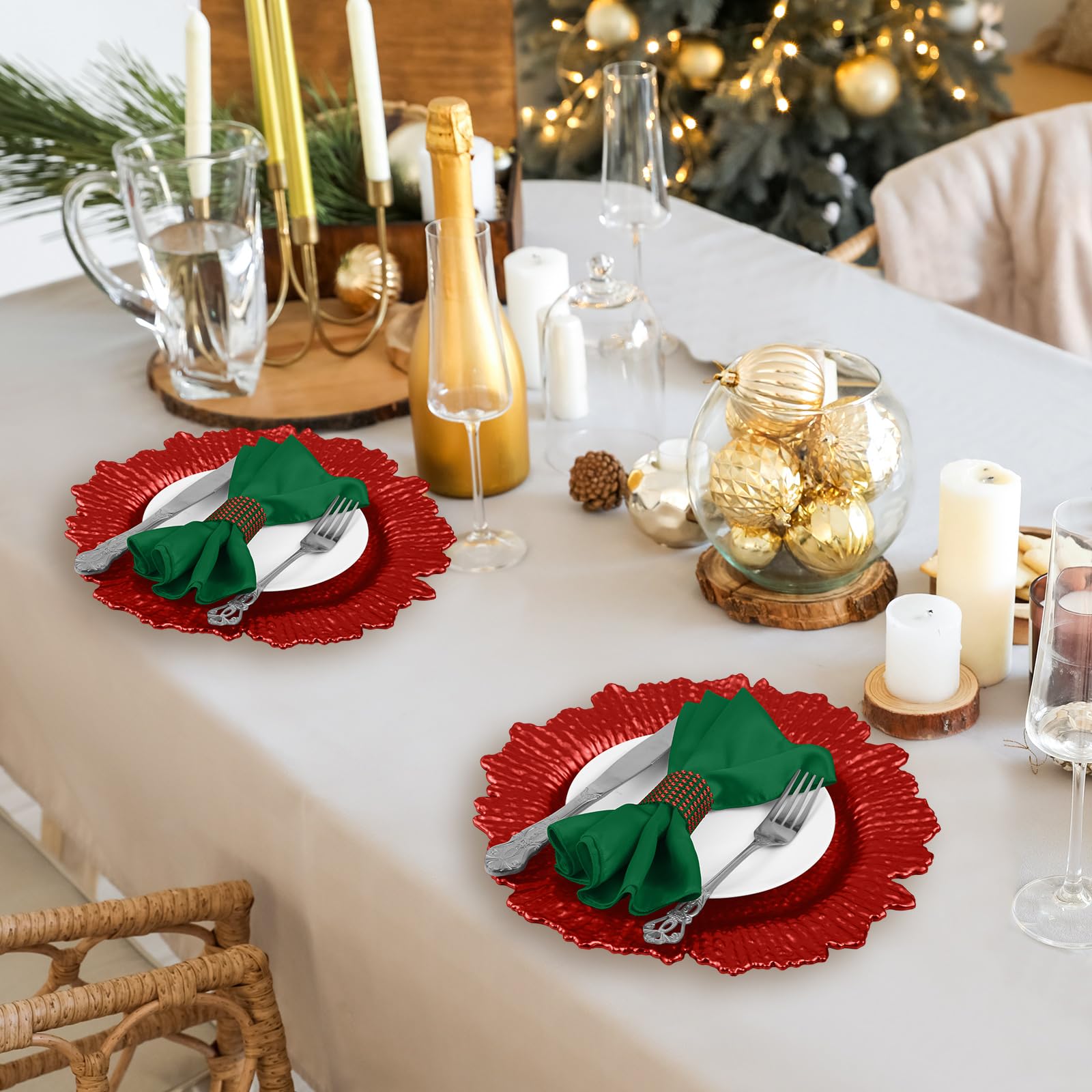 Tanlade conjunto de decoración de mesa para cena festiva