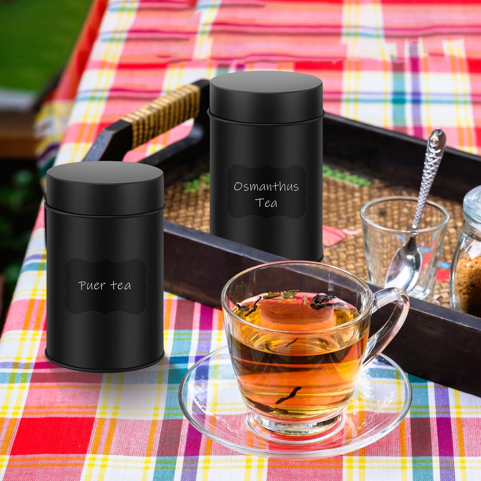 Tanlade latas multiuso para té, hierbas y especias