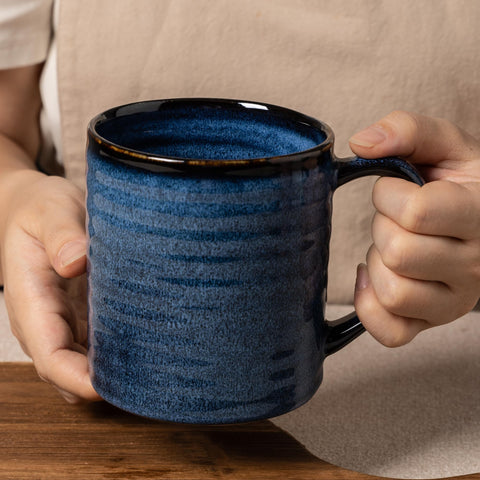TaoTaojarvie taza cerámica 23oz, glaseado transmutación, colores únicos en cada taza.