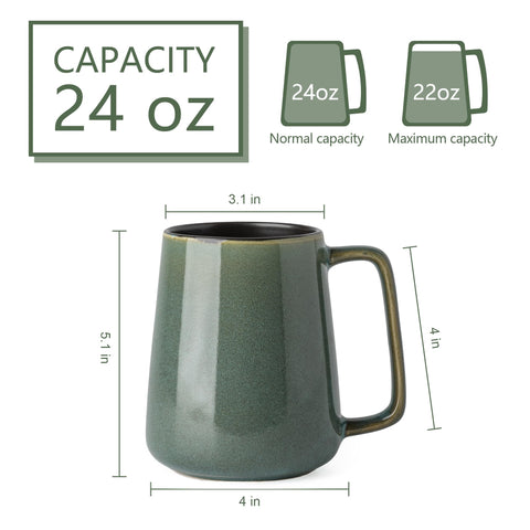 Taza TaoTaojarvie esmaltado vintage artesano, toque único para bebidas
