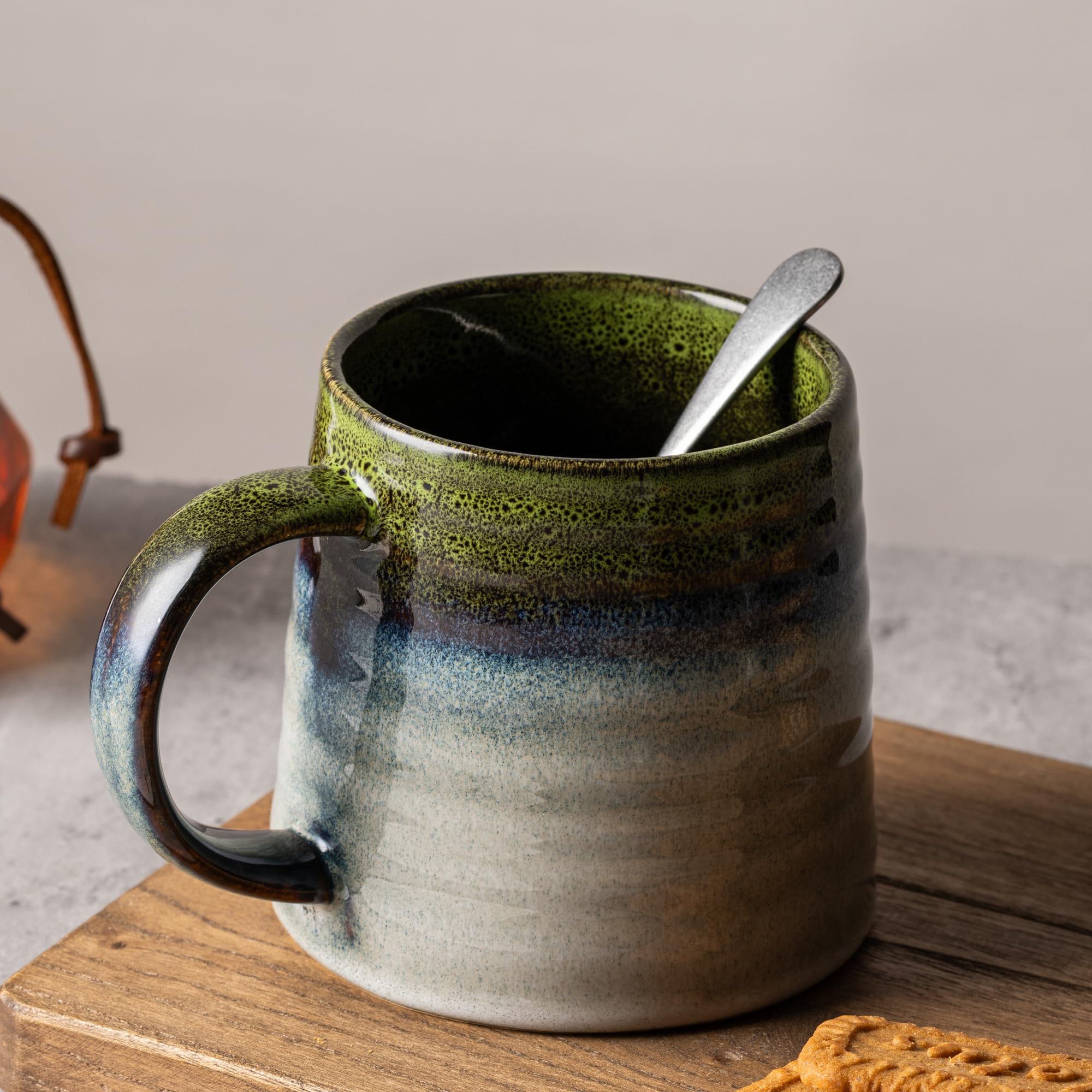TaoTaojarvie glaseado transmutación, arte vintage único en cada taza.