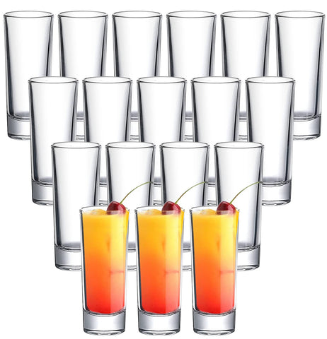 Vaso TAOUNOA con base pesada para equilibrio estable en cócteles.