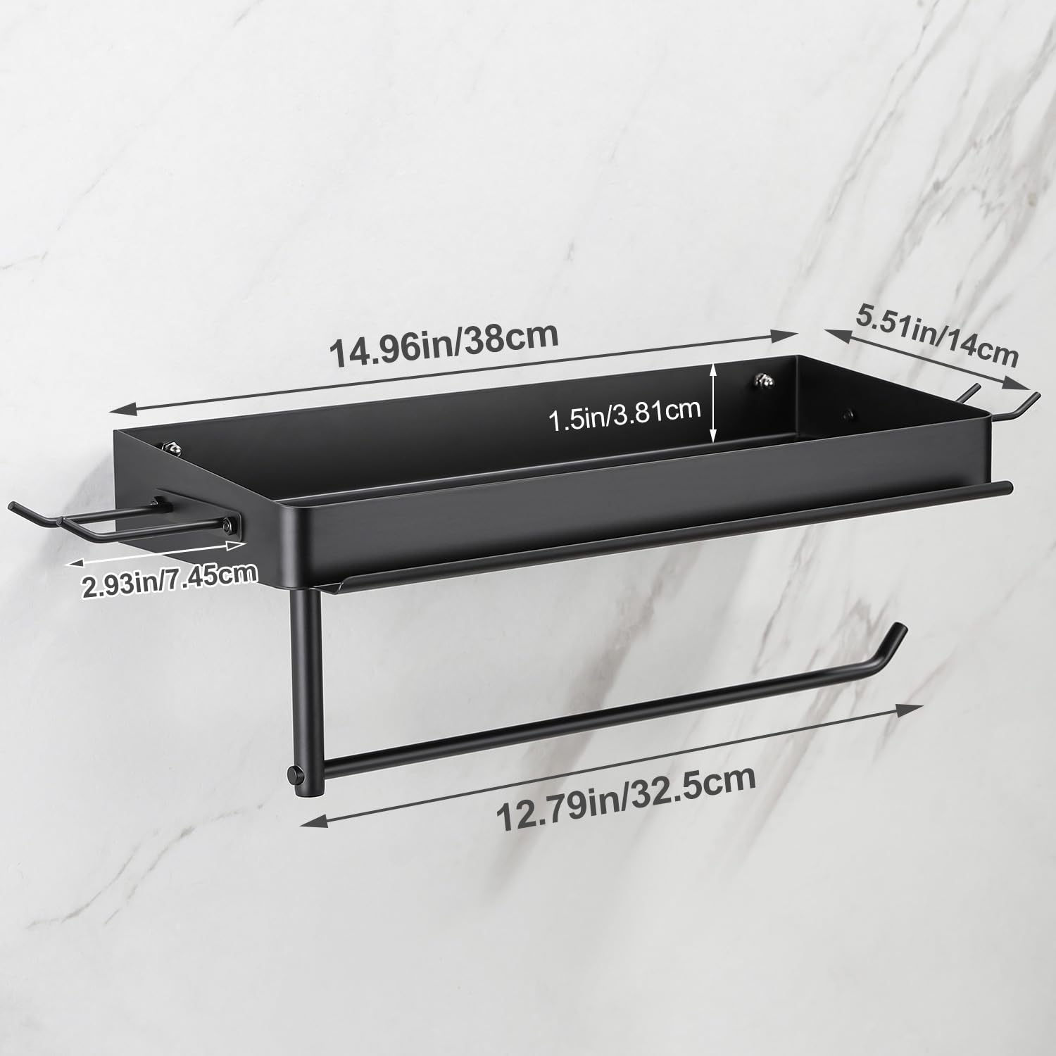Taozun capacidad de 12 pulgadas para rollos de papel.