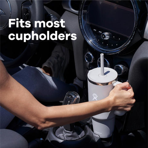 Hydro Flask Travel Tumbler con tapa anti goteo, fácil de limpiar.