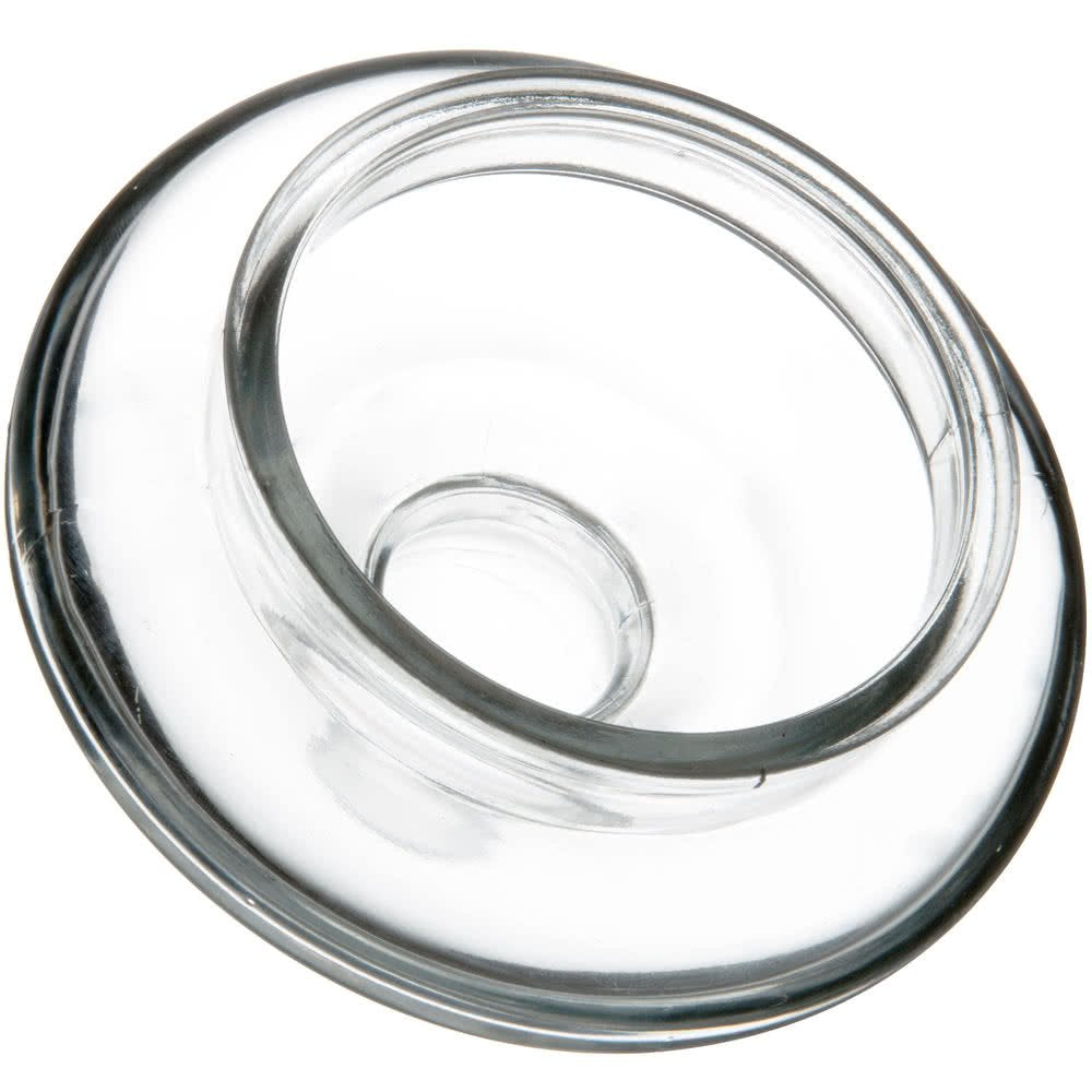 Tapa de vidrio con acabado cristal, mantiene el contenido protegido sin perder estilo.