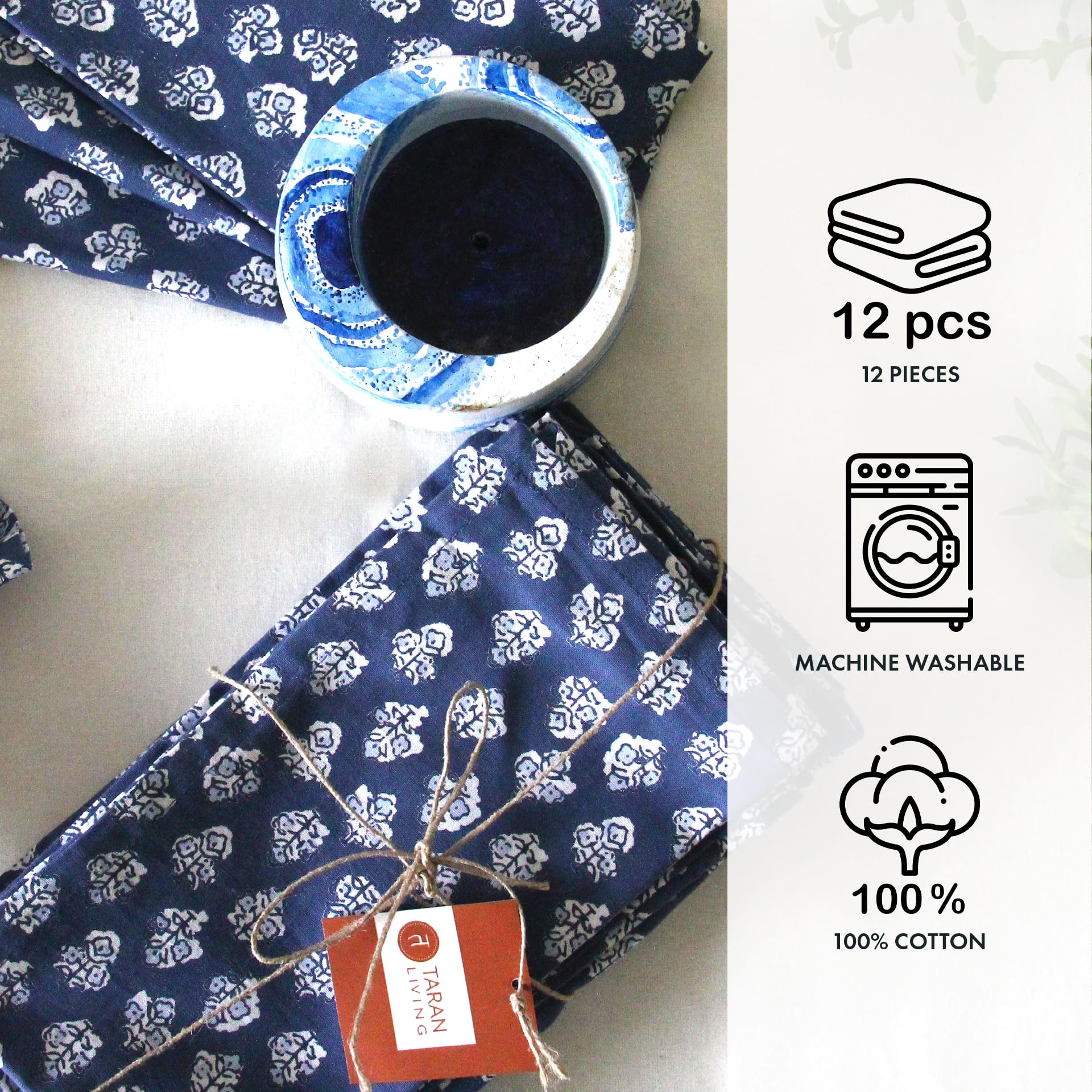 Elegantes y prácticas, TARAN LIVING eleva la experiencia de la mesa diaria.