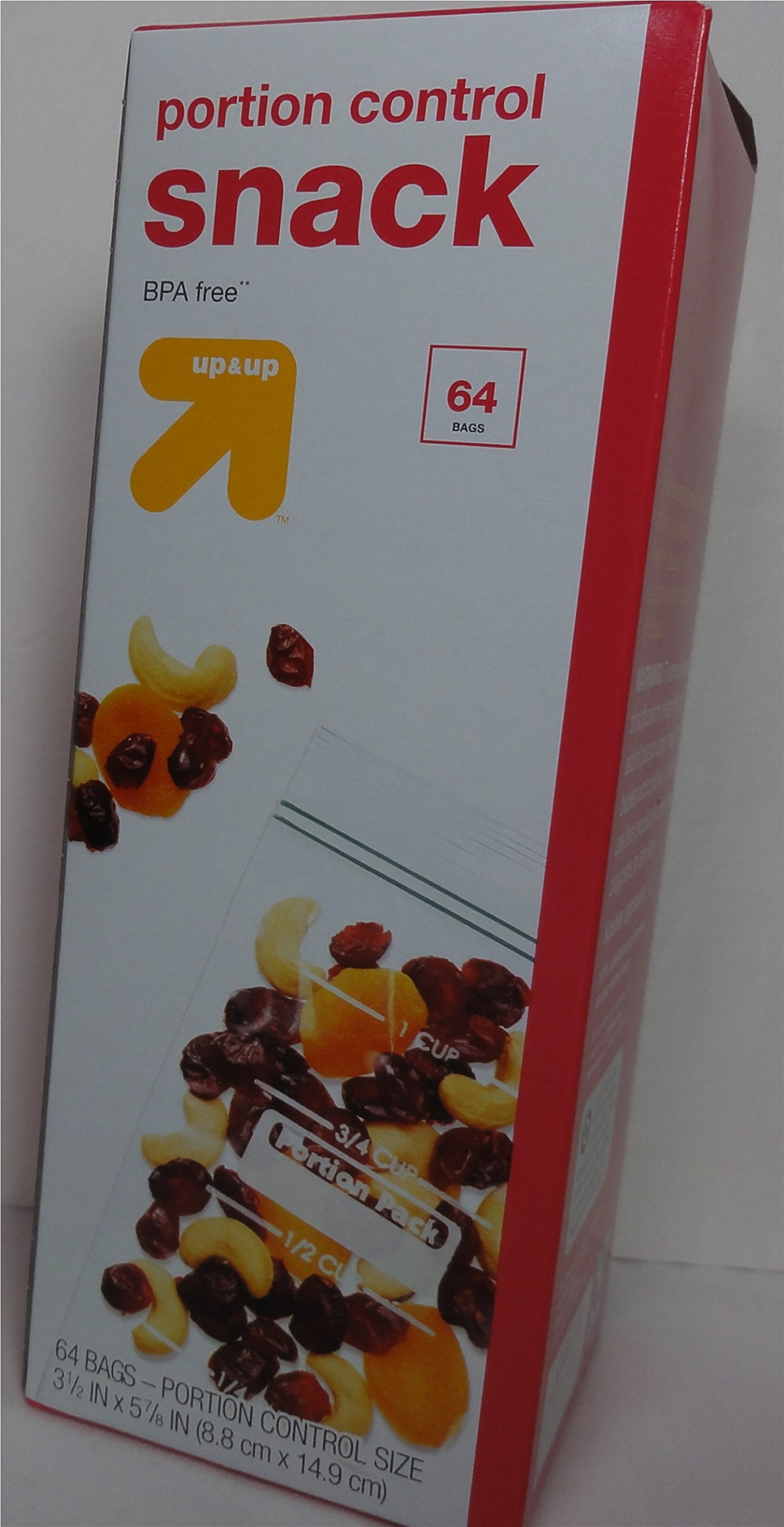 TARGET: bolsas de porciones de 3 1/2 x 5 7/8 pulgadas para meriendas organizadas