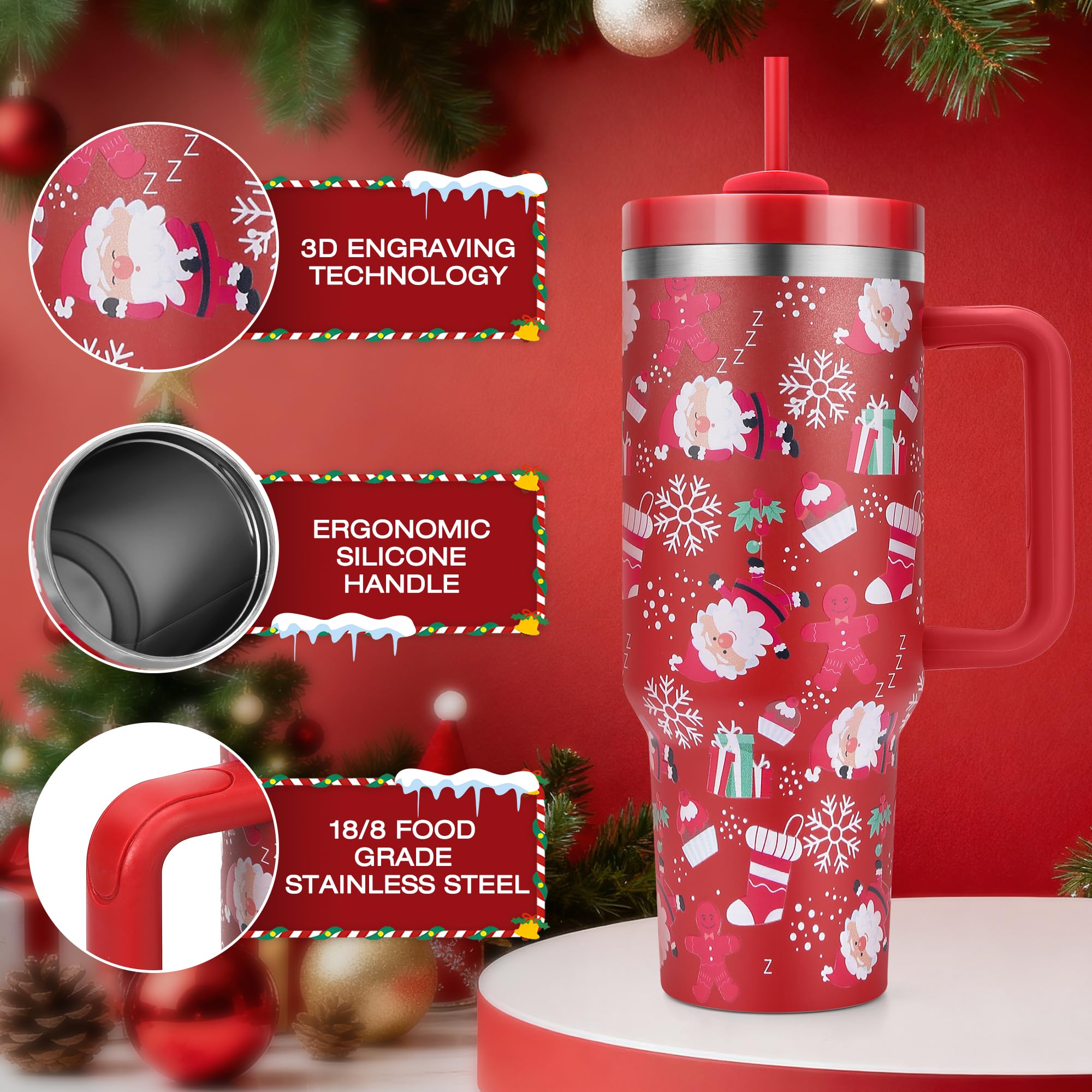 Vaso térmico TaroKitc con aislamiento triple mantiene bebidas frías y calientes por horas.