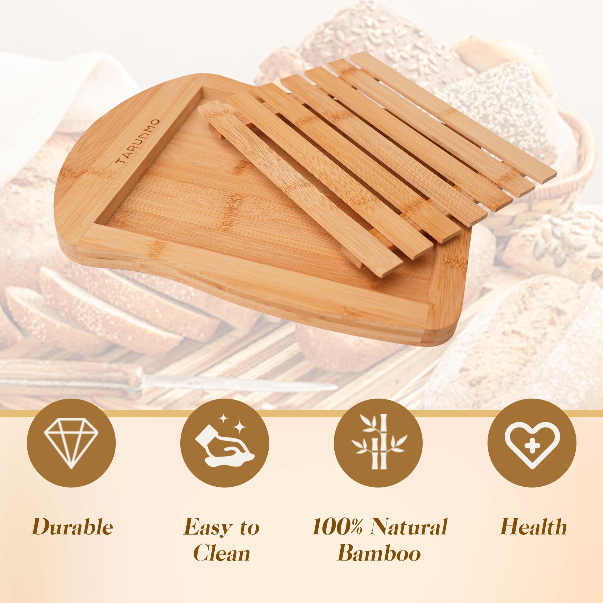 Tarunmo base-para-servir-frutas-pan: funciona como bandeja para servir alimentos