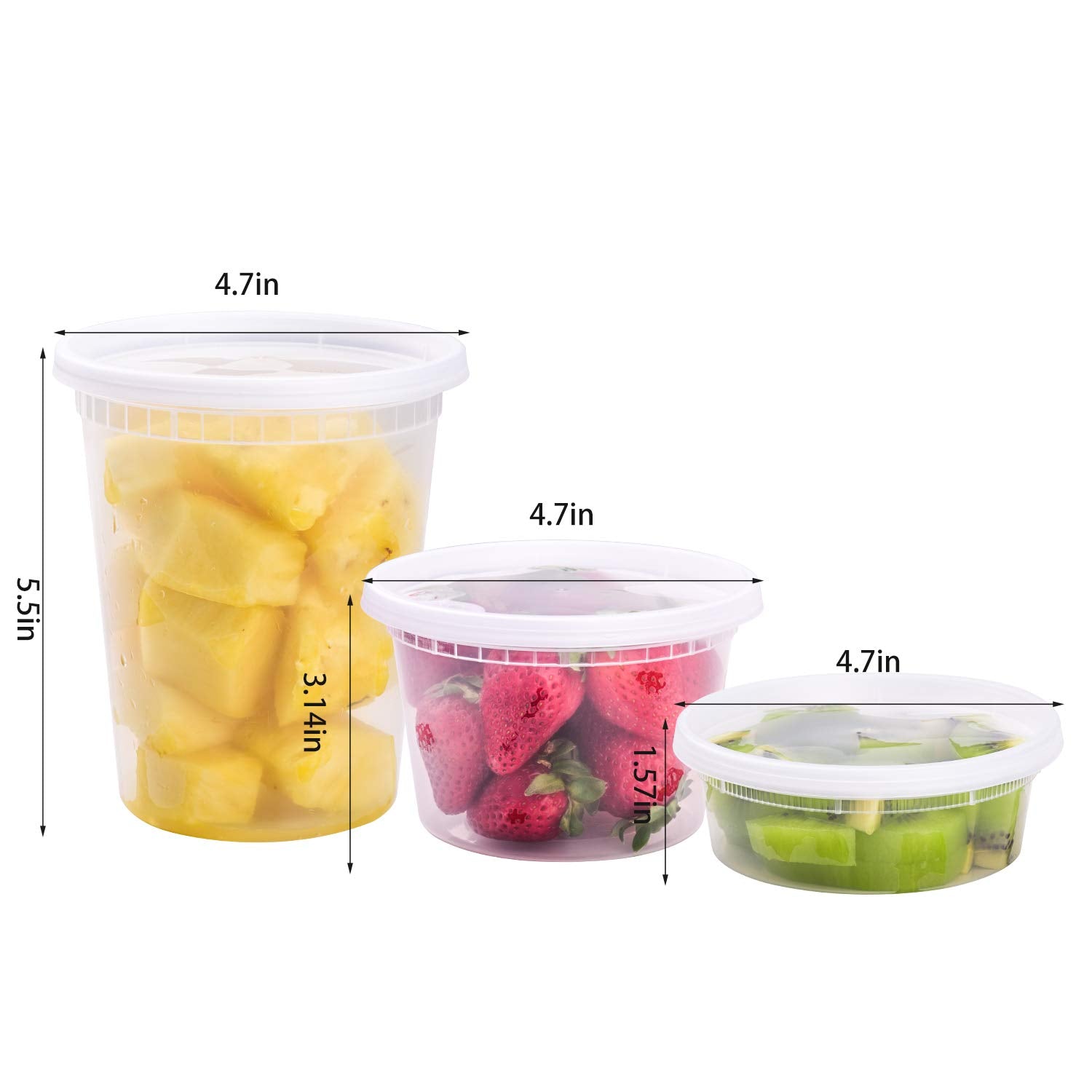 TashiBox 16 oz con tapa hermética para almacenamiento seguro.