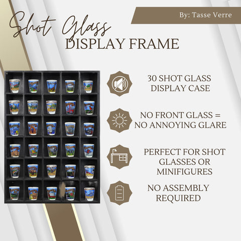 Tasse Verre vitrina para minifiguras 60, organiza tu colección con estilo.