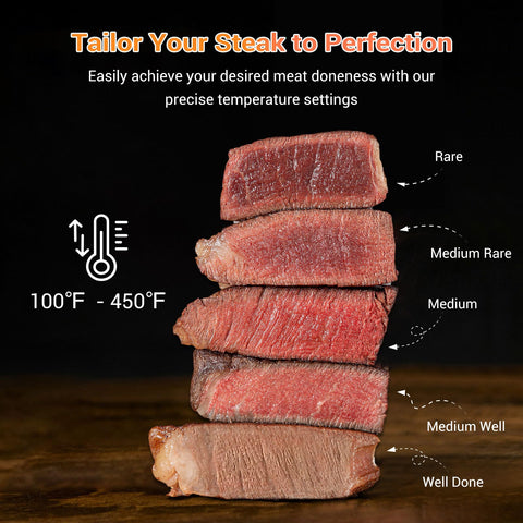 Tastee Air Fryer con 24 preajustes para cocinar con un toque