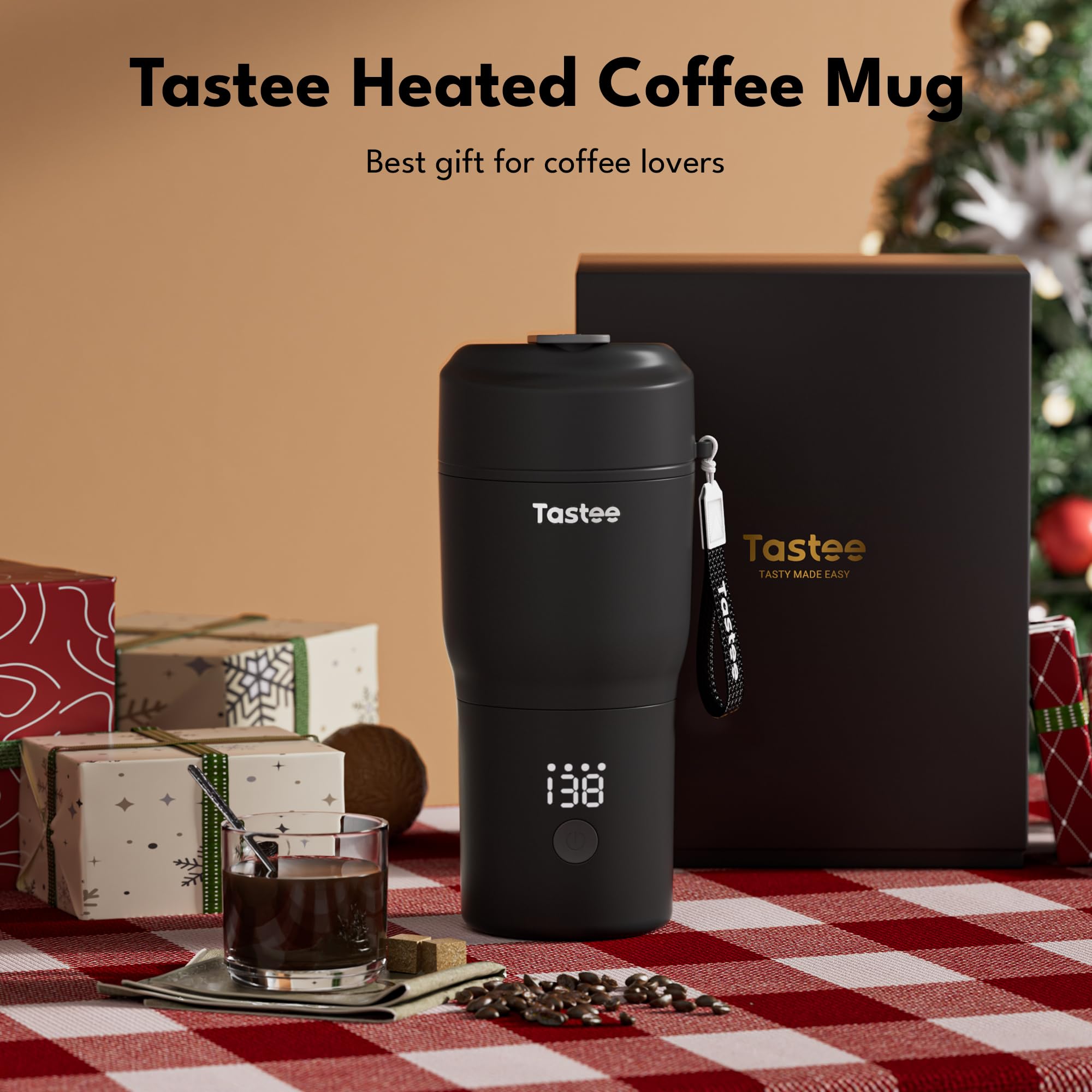 Tastee regalo listo en caja elegante para fanáticos del café