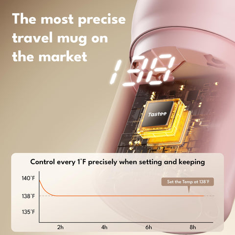 Tastee Taza diseño anti fugas para viajes seguros