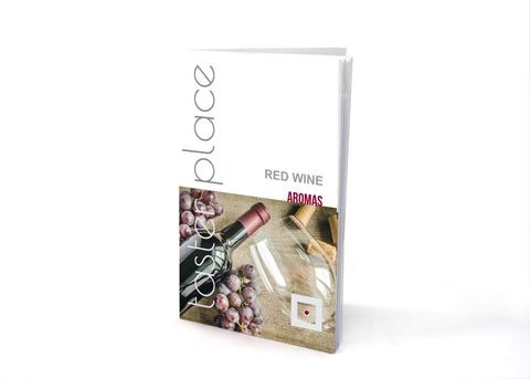 TASTERPLACE herramienta de cata rápida para reconocer aromas en tintos.