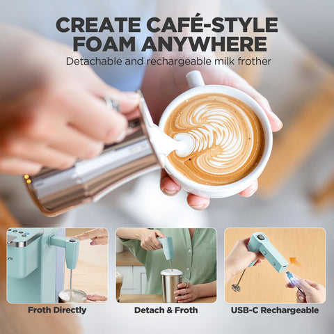 Tastyle cafetera tamanos de taza ajustables de 6 a 24 oz.